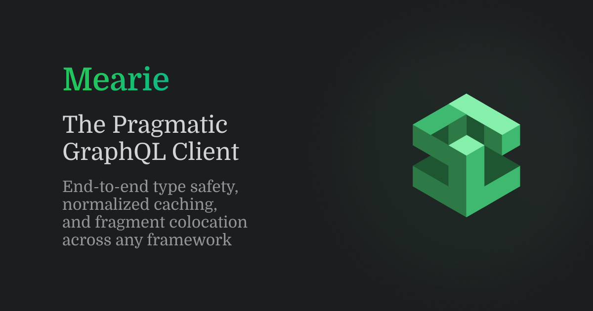 Show HN: Mearie – GraphQL client for web frameworks